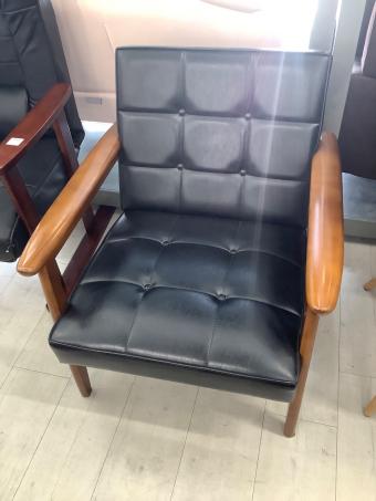 カリモク60 (カリモクロクマル) 1シーター スタンダードブラック 70 1人掛け 合皮