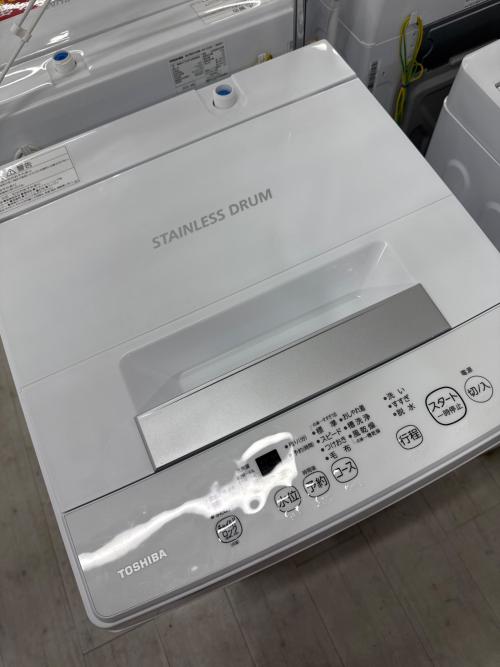 TOSHIBA (トウシバ) 全自動洗濯機 366 4.5kg AW-45M9 2021年製 クリーニング済 50Hz／60Hz
