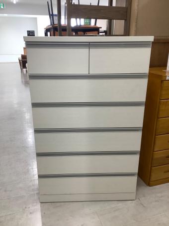 ニトリ 6段チェスト ホワイト HAWK