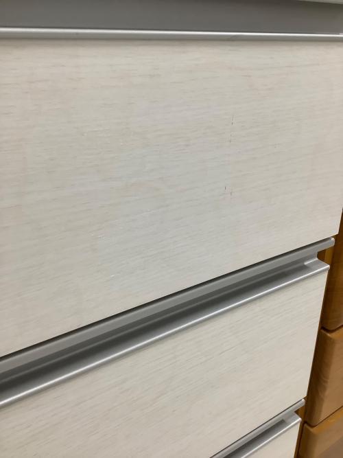 ニトリ 6段チェスト ホワイト HAWK