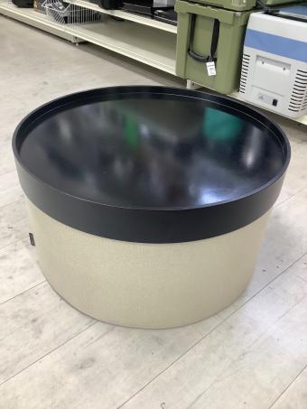 SOFTLINE (ソフトライン) スツール ブラック×ベージュ 334 ドラムスパフ