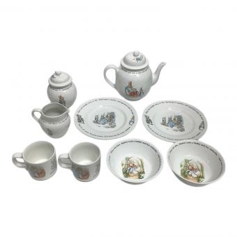 Wedgwood (ウェッジウッド) ティーセット ボウル欠け有 PETER RABBIT 9点セット