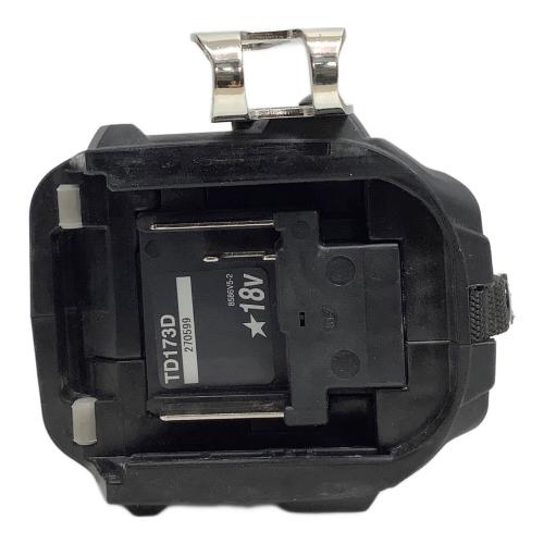 MAKITA (マキタ) 充電式インパクトドライバー TD173D 動作確認済み 純正バッテリー 270599