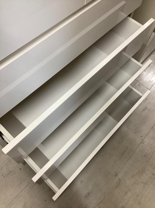 ニトリ 5段チェスト ホワイト