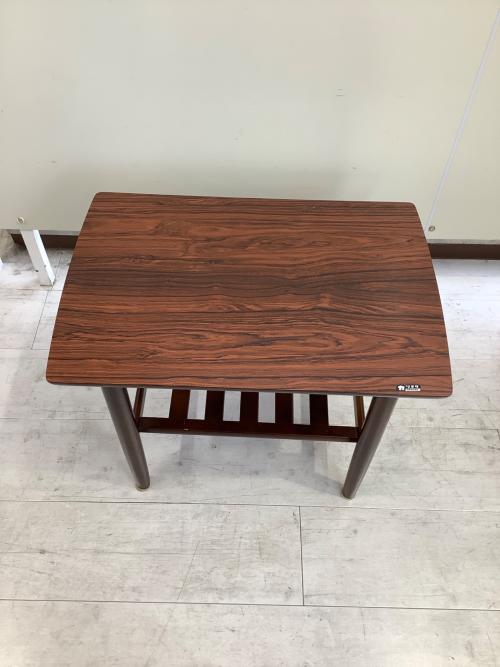 オールドカリモク サイドテーブル ブラウン