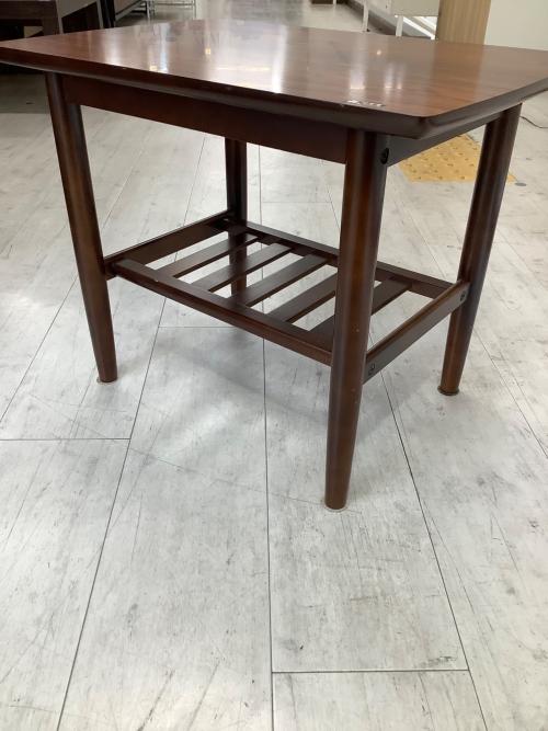 オールドカリモク サイドテーブル ブラウン