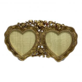 MATSON (マトソン) フォトフレーム ゴールド ハート型 マトソン製 1960年代F1791