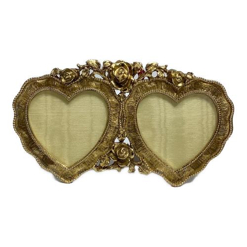 MATSON (マトソン) フォトフレーム ゴールド ハート型 マトソン製 1960年代F1791
