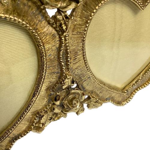 MATSON (マトソン) フォトフレーム ゴールド ハート型 マトソン製 1960年代F1791