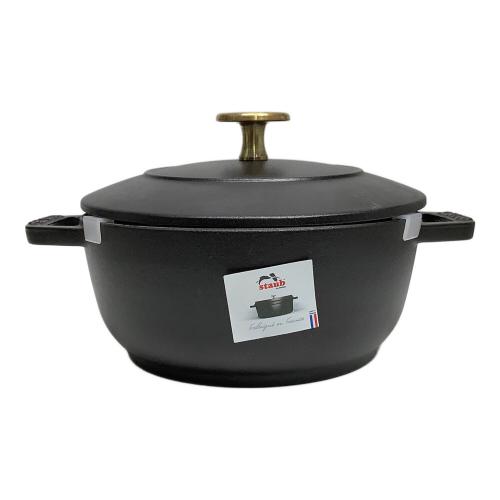 Staub (ストウブ) Wa-NABE 16cm ブラック 40501-0000