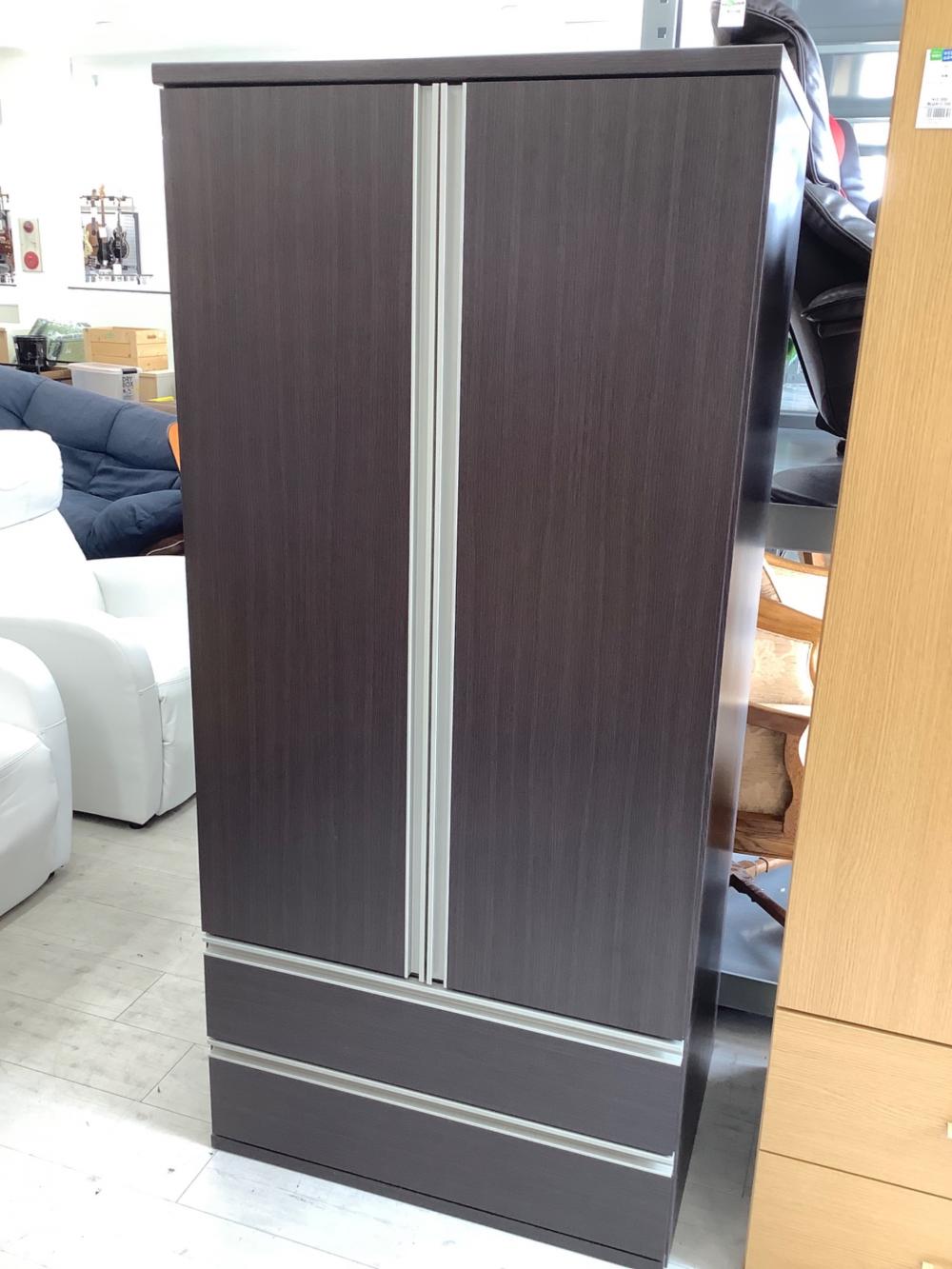 ニトリ ワードローブ ブラウン 上下分割タイプ【トレファク上福岡】