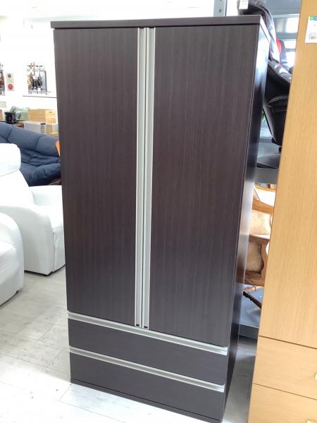 【店頭受け渡し】　ニトリ　木目調　ワードローブ　トラウト８０　中古品　￥9,680 1060003765367723_01_3598.jpeg