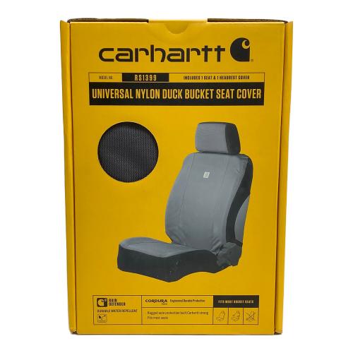 CarHartt (カーハート) UNIVERSAL NYLON DUCK BUCKET SEAT COVER グレー