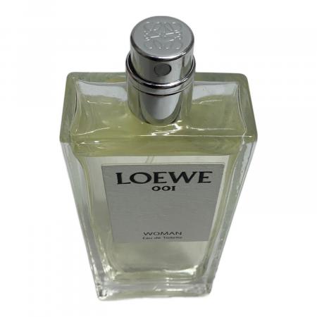 ロエベ 001 ウーマン 50ml 8割残量 香水 LOEWE LOEWE (ロエベ) オードトワレ 001 ウーマン 50ml 残量80%-99