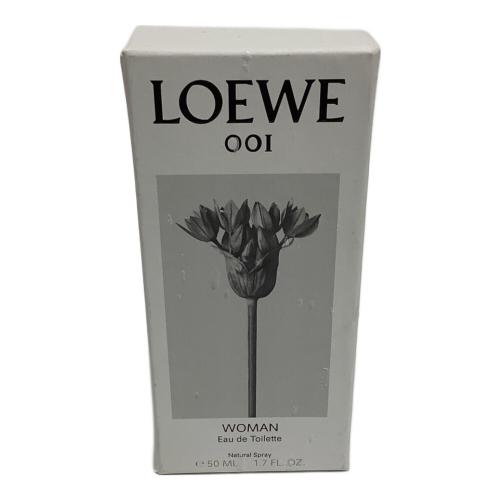 LOEWE (ロエベ) オードトワレ 001 ウーマン 50ml 残量80%-99%