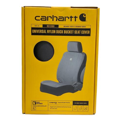 CarHartt (カーハート) UNIVERSAL NYLON DUCK BUCKET SEAT COVER グレー