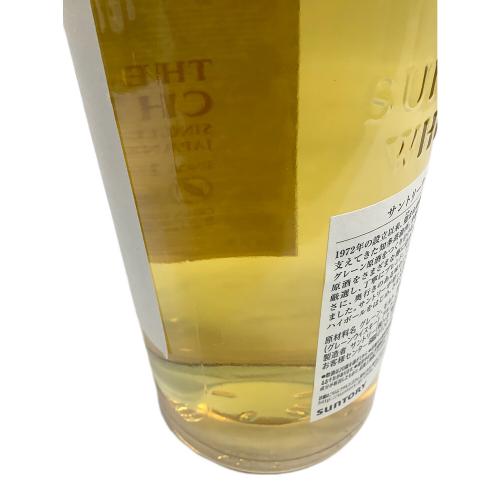 サントリー ジャパニーズウィスキー 700ml 知多 未開封