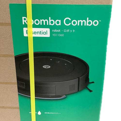 iRobot (アイロボット) ロボットクリーナー Roomba Combo Essential ロボット Y011060 程度S(未使用品) 純正バッテリー 50Hz／60Hz 未使用品