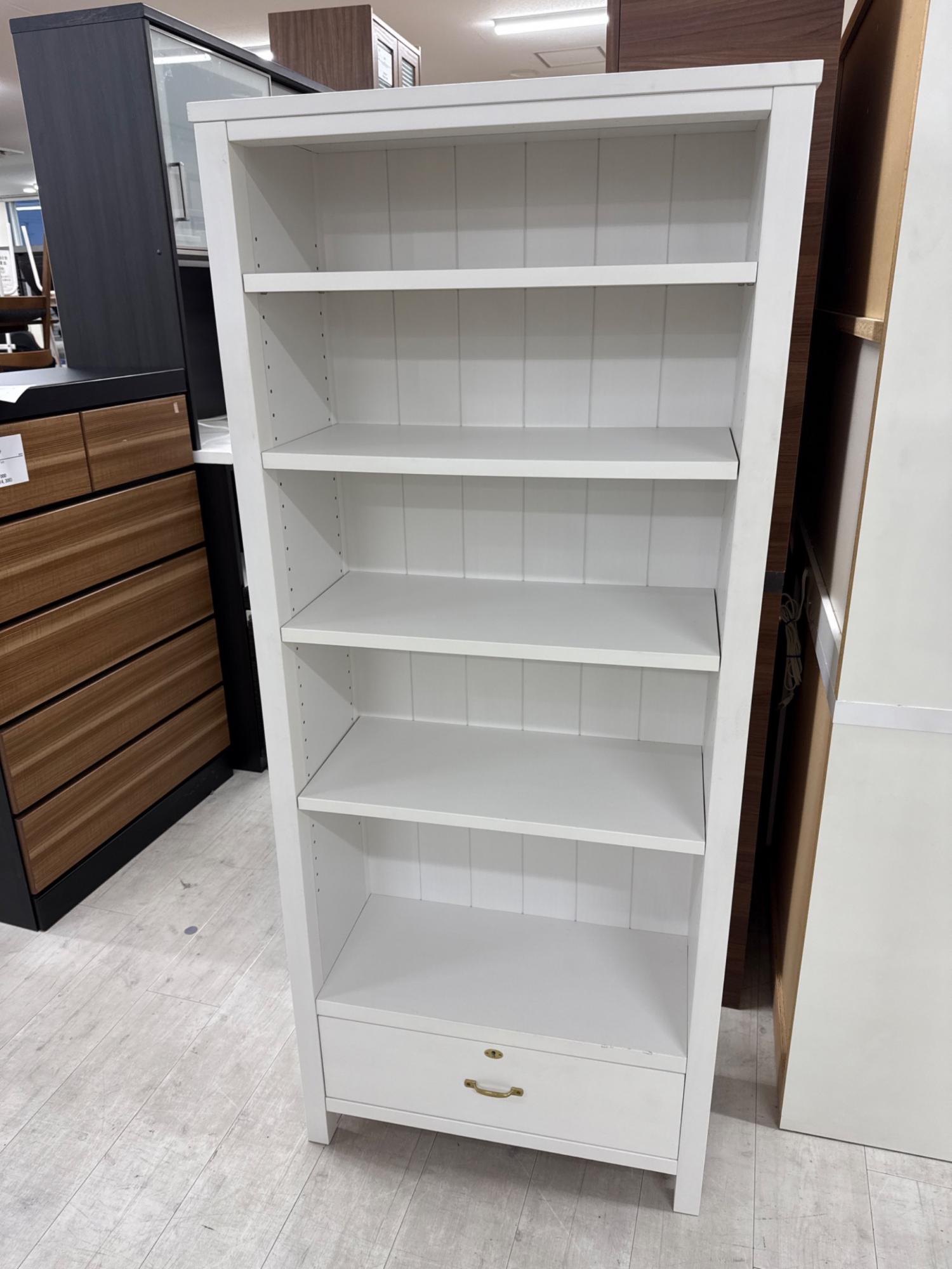 ブックシェルフ MOMO natural RH-80 6段 キズ有り【トレファク堺福田】