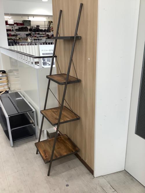 journal standard Furniture (ジャーナルスタンダードファニチャー) ラダーシェルフ ナチュラル×ブラック 321 4段 CHINON