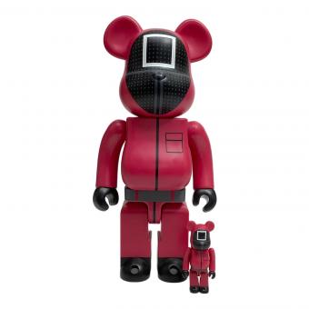 MEDICOM TOY (メディコム・トイ) 400％・100％フィギュア ピンク @ BE@RBRICK イカゲーム
