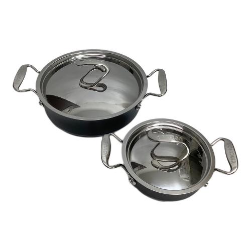 Circulon (サーキュロン) 鍋セット CAR-3S 2Pセット(1つ欠品)