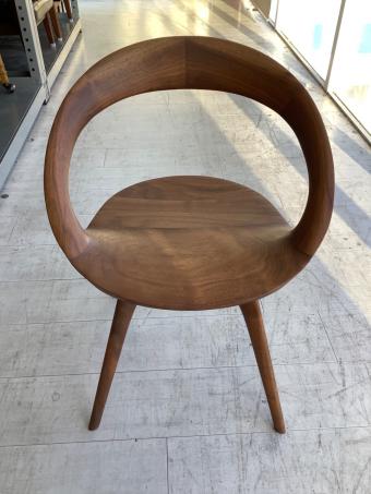 起立木工 (キリツモッコウ) ダイニングチェアー ブラウン 351 ANELLO