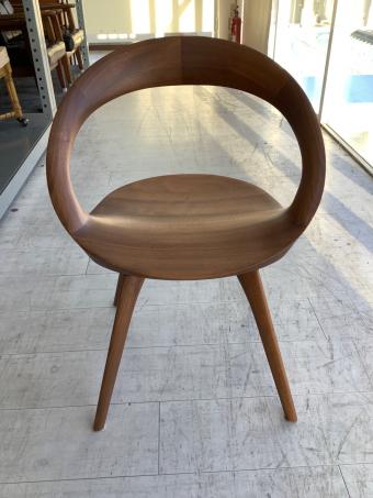 起立木工 (キリツモッコウ) ダイニングチェアー ブラウン 351 ANELLO