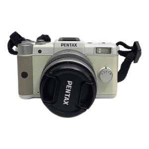 PENTAX Q コンパクトデジタルカメラ 1275万画素(総画素) 1240万画素(有効画素) 標準：ISO125～6400 専用電池 SDHCカード SDカード SDXCカード 標準：ISO125～6400 4525647