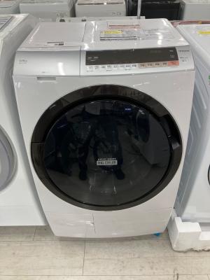 HITACHI (ヒタチ) ドラム式洗濯乾燥機 BD-SX110CL 2019年製 輸送用ボルト欠品 164