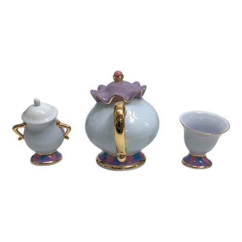 DISNEY (ディズニー) ティーポットセット ポット夫人&チップ 3Pセット