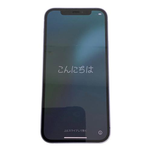 Apple (アップル) iPhone12 MJNJ3J/A サインアウト確認済 350643631998146 ○ au 128GB バッテリー:Bランク(84%) 程度:Bランク 未商品化