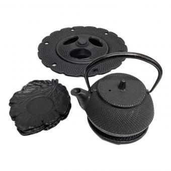 南部鉄器 (ナンブテッキ) 急須・茶托セット