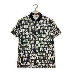 MASTER BUNNY EDITION (マスターバニーエディション) ゴルフウェア(トップス) メンズ SIZE XL ブラック×ホワイト 758-4260705