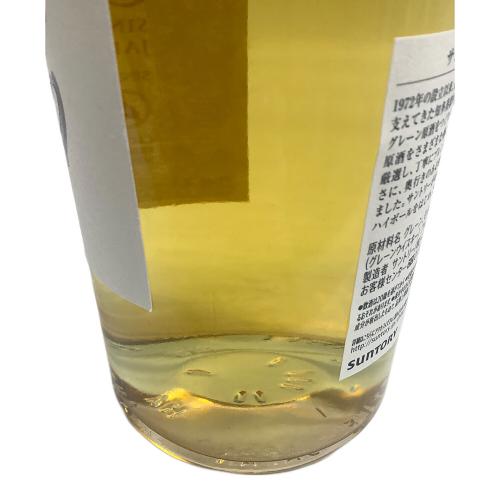 サントリー ジャパニーズウィスキー 700ml 知多 未開封