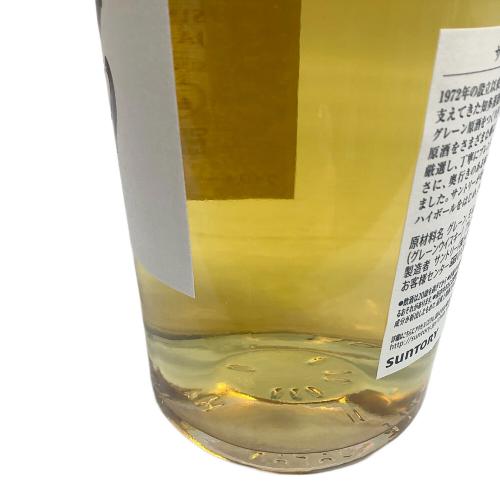 サントリー ジャパニーズウィスキー 700ml 知多 未開封