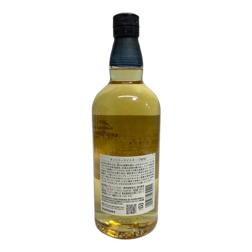 サントリー ジャパニーズウィスキー 700ml 知多 未開封