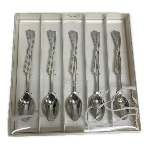 MIKIMOTO (ミキモト) リボンスプーン 5P 未使用