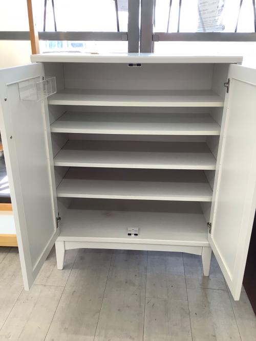 シューズボックス ホワイト 189 2枚扉