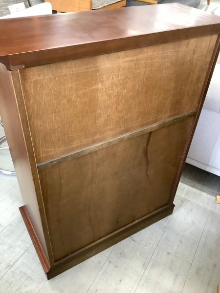 美品　ヴィンテージ マルニ 地中海　ライティングビューロー MARUNI (マルニ) ライティングビューロー ブラウン 89 5段