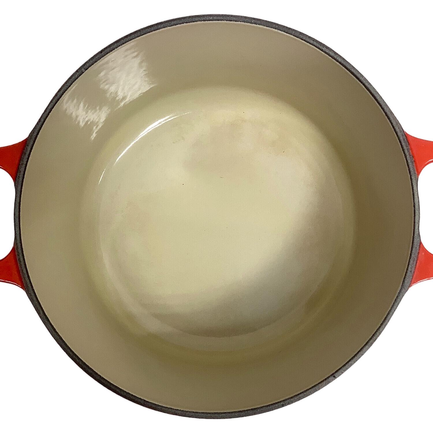 LE CREUSET 両手鍋 18cm レッド LE CREUSET (ルクルーゼ) 両手鍋 レッド 18 ココット・ロンド