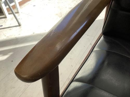 karimoku (カリモク) 2人掛けソファー ブラック Kチェア