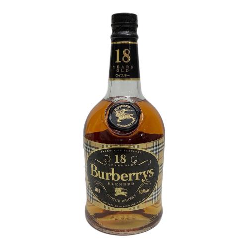 Burberry's (バーバリーズ) スコッチウィスキー 700ml