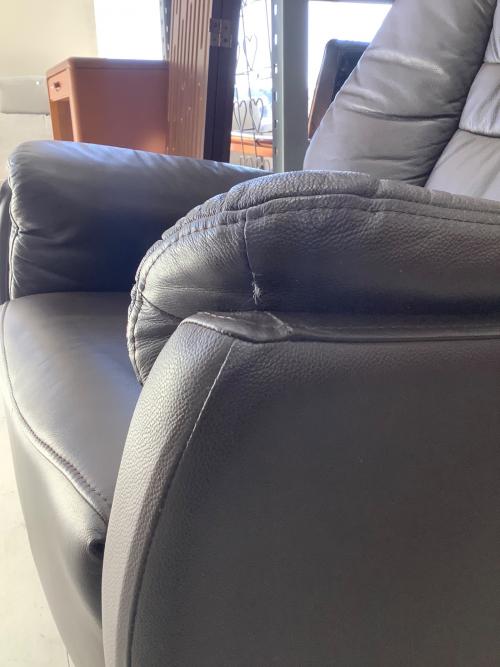 IDC大塚家具 (アイディーシーオオツカカグ) 電動リクライニングソファ 34 ブラック ルージアKD