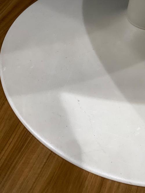 BoConcept (ボーコンセプト) ダイニングテーブル 210 直径100 ホワイト NEW YORK