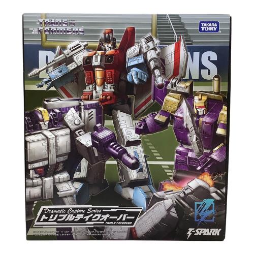 トランスフォーマー Dramatic Capture Series トリプルテイクオーバー フィギュア 現状販売