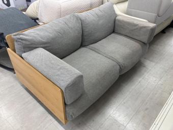 無印良品 (ムジルシリョウヒン) 2人掛けソファー 114 ライトグレー