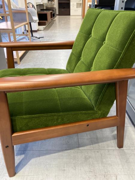 カリモク60 Kチェア 1シーター モケットグリーン 美品 カリモク60 Kチェア 1シーター・モケットグリーン | D&DEPARTMENT