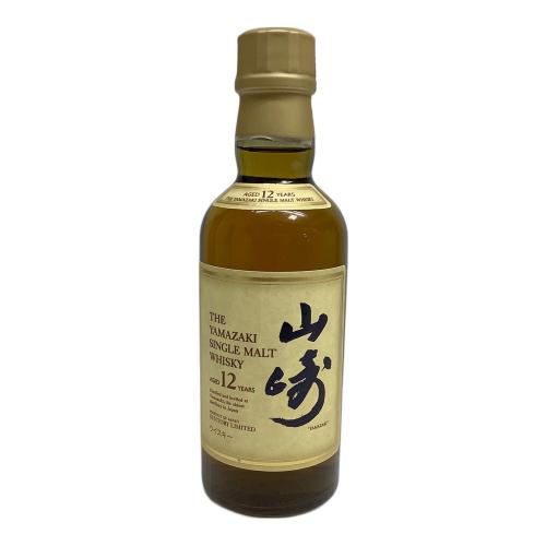 サントリー 山崎 ジャパニーズウィスキー 12年 180ml
