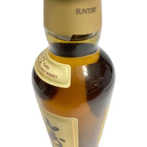 サントリー 山崎 ジャパニーズウィスキー 12年 180ml